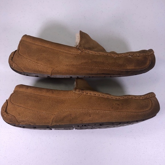 UGG Australia Shearling Slip On Loafer Shoes - Picture 2 of 8